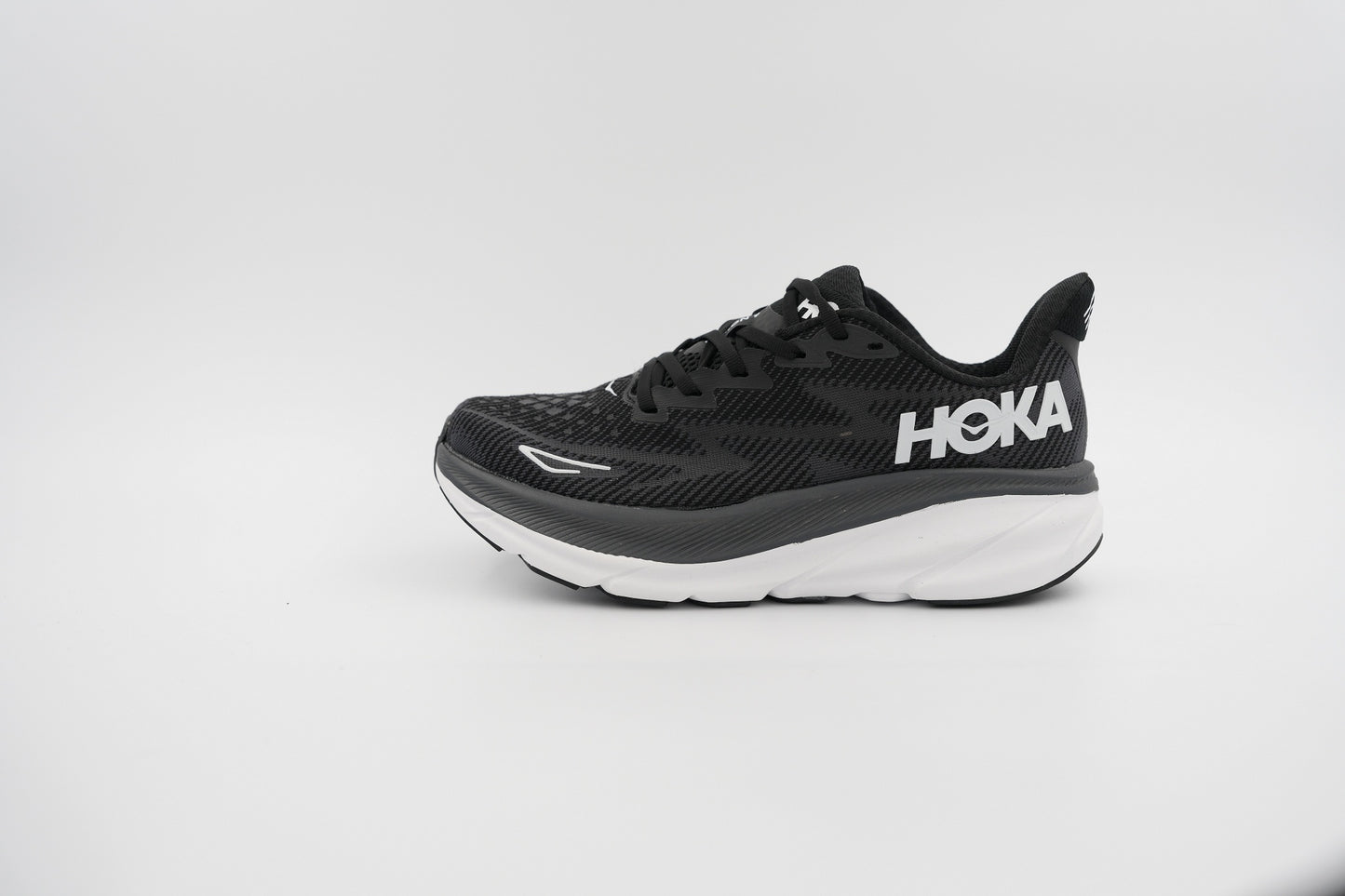 Hoka Clifton Black White