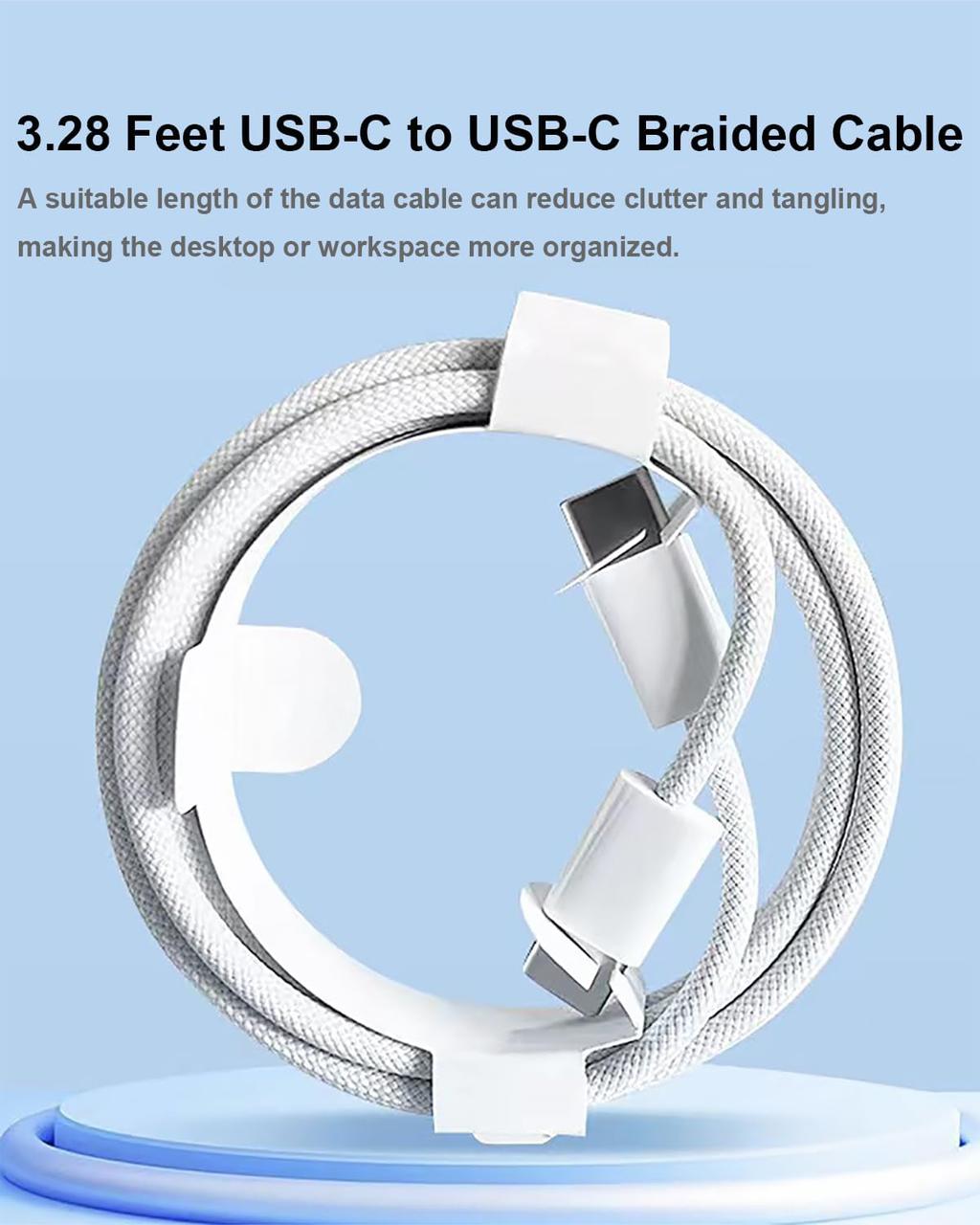 كيبل شحن ايفون نوع USB-C الى USB-C